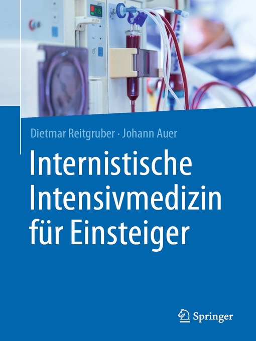 Cover image for Internistische Intensivmedizin für Einsteiger